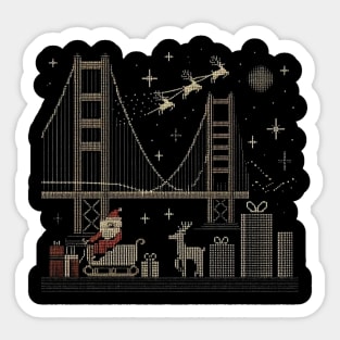 Christmas Cities Sticker